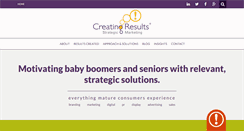 Desktop Screenshot of creatingresults.com